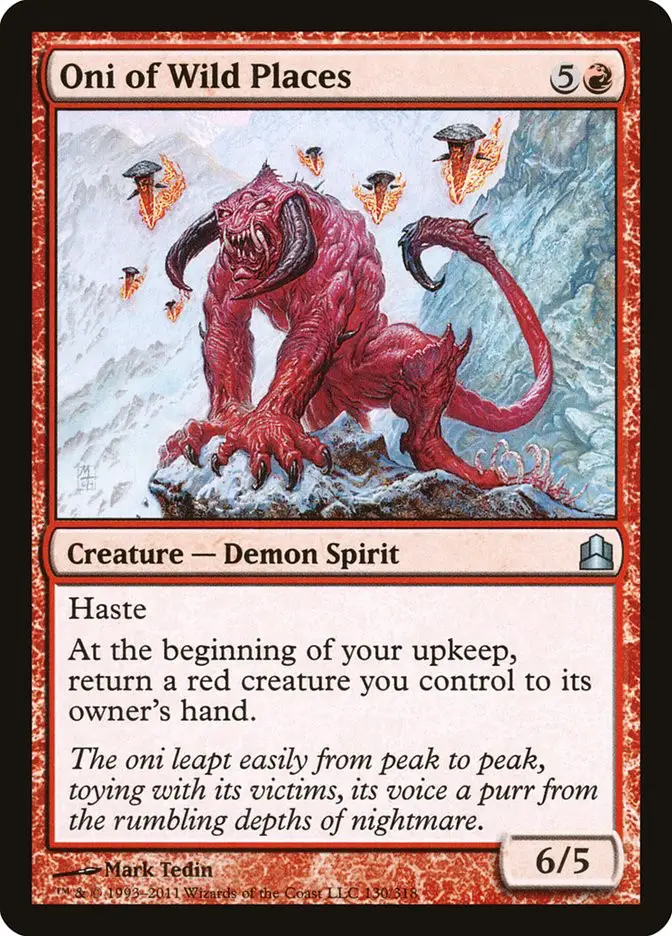 Oni of Wild Places (Commander 2011)