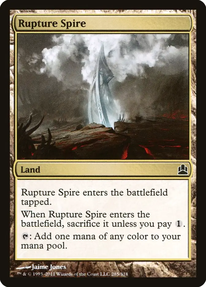 Rupture Spire (Commander 2011)