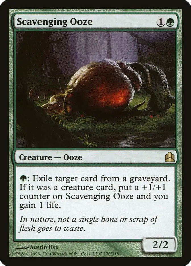 Scavenging Ooze (Commander 2011)
