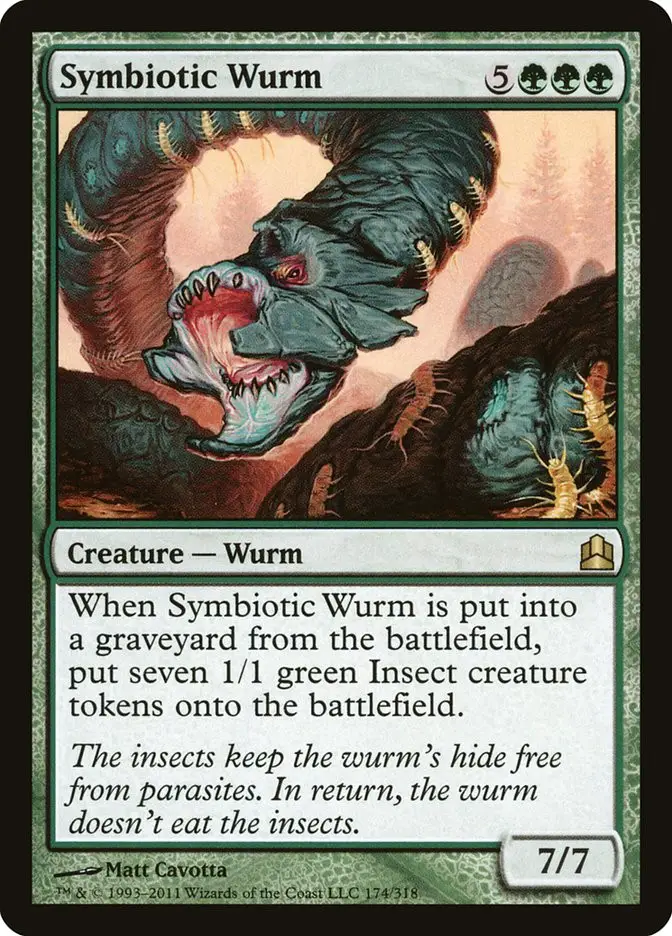 Symbiotic Wurm (Commander 2011)
