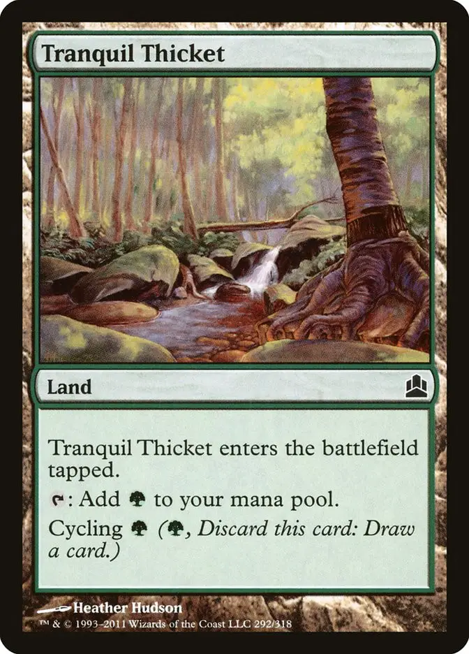 Tranquil Thicket (Commander 2011)