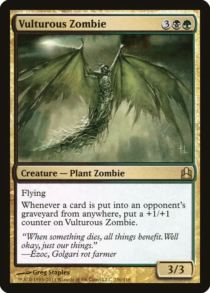 Vulturous Zombie (Commander 2011)