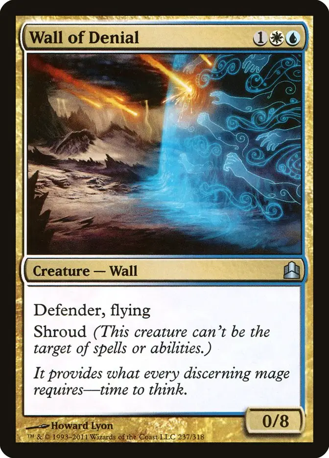 Wall of Denial (Commander 2011)