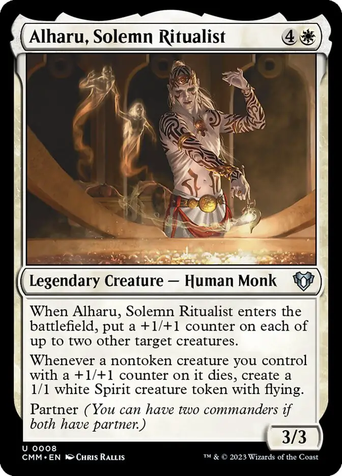 Alharu  Solemn Ritualist (Commander Masters)