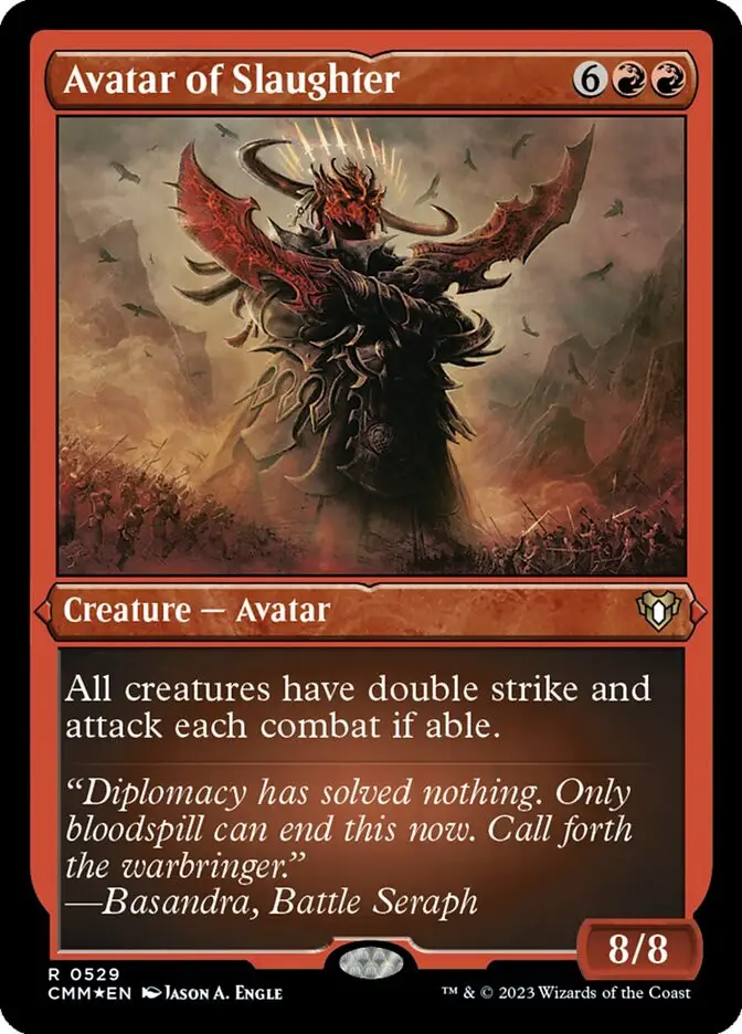 Avatar of Slaughter (Commander Masters)