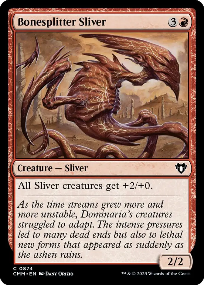 Bonesplitter Sliver (Commander Masters)