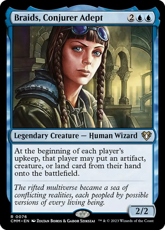 Braids  Conjurer Adept (Commander Masters)