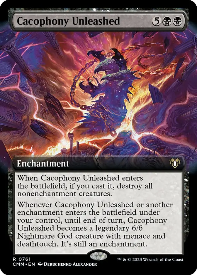 Cacophony Unleashed (Commander Masters)