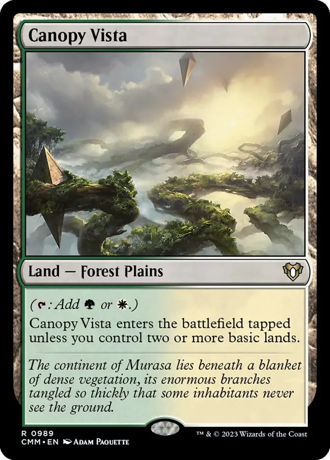 Canopy Vista (Commander Masters)
