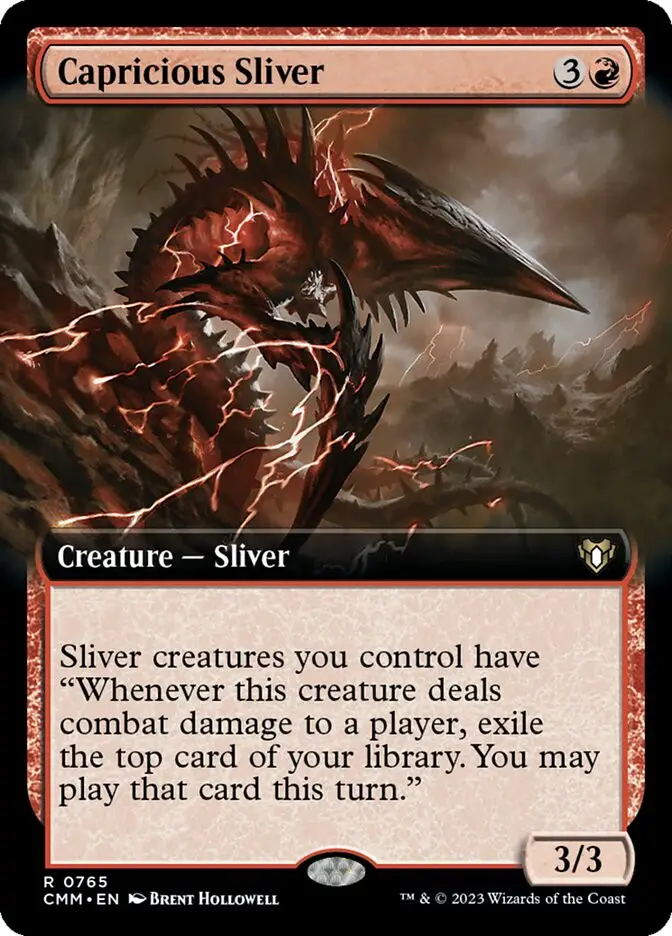 Capricious Sliver (Commander Masters)