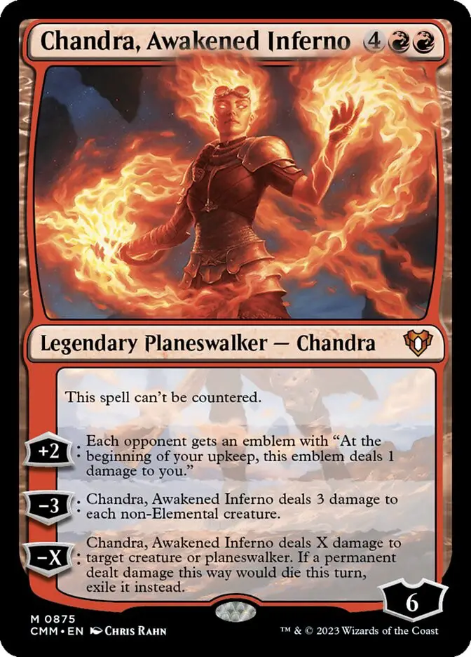 Chandra  Awakened Inferno (Commander Masters)