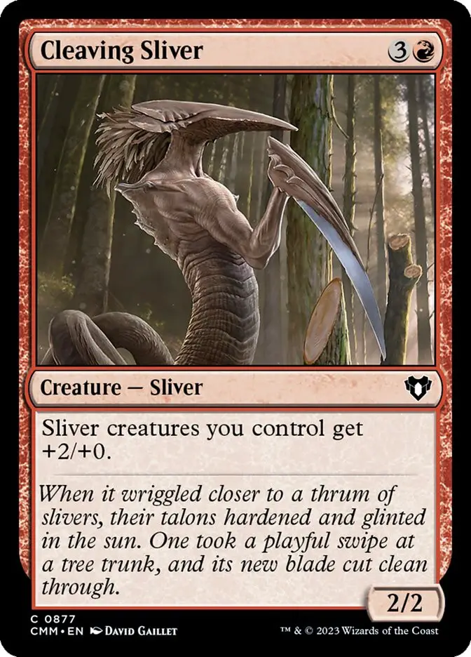 Cleaving Sliver (Commander Masters)