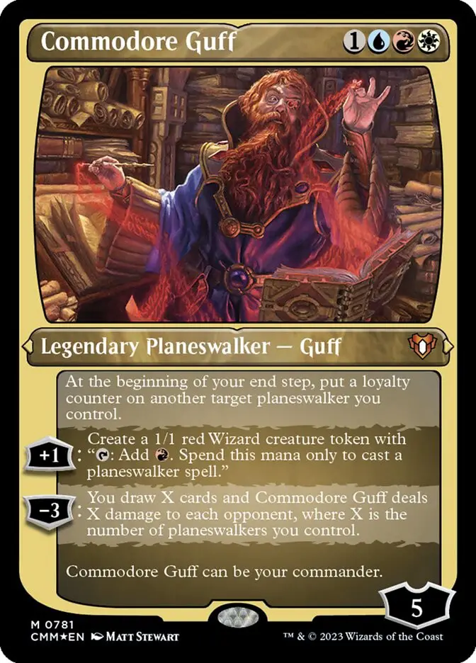 Commodore Guff (Commander Masters)