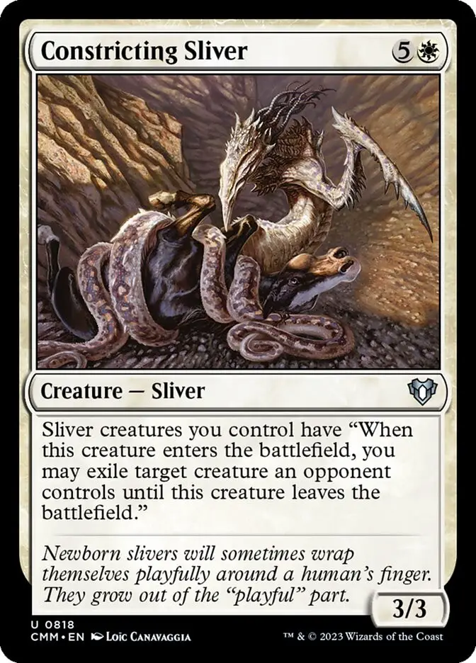 Constricting Sliver (Commander Masters)