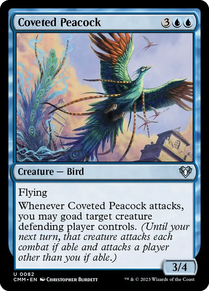 Coveted Peacock (Commander Masters)