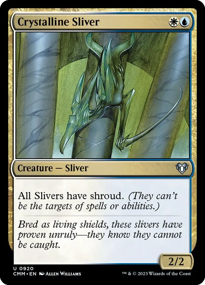 Crystalline Sliver (Commander Masters)