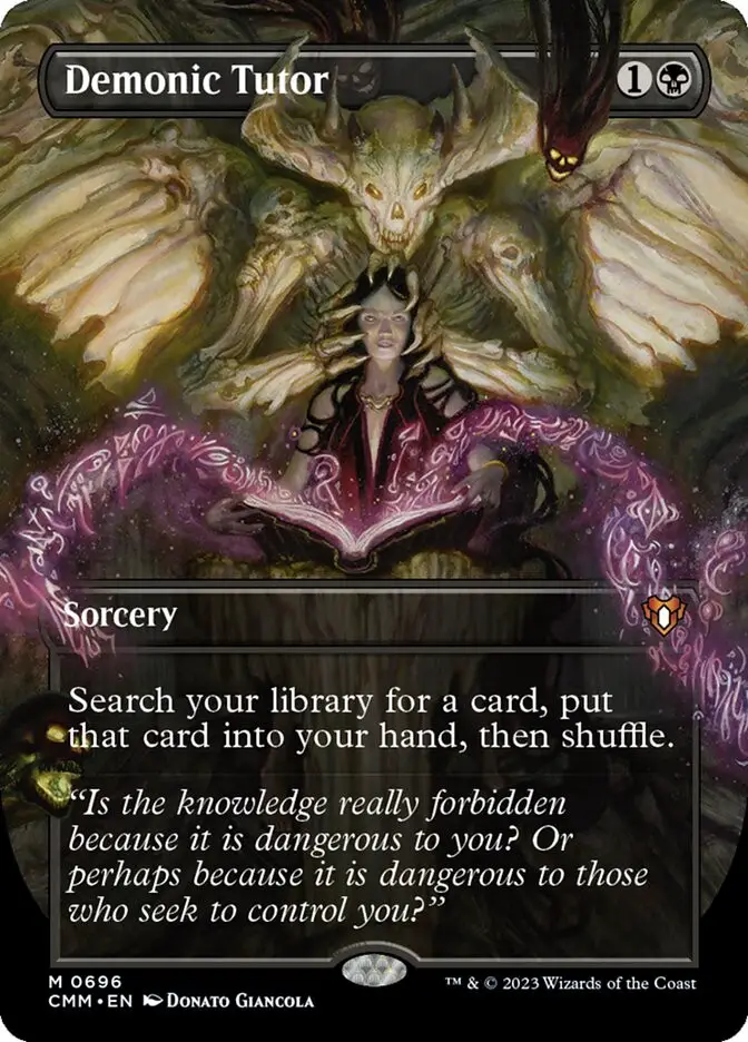 Demonic Tutor (Commander Masters)
