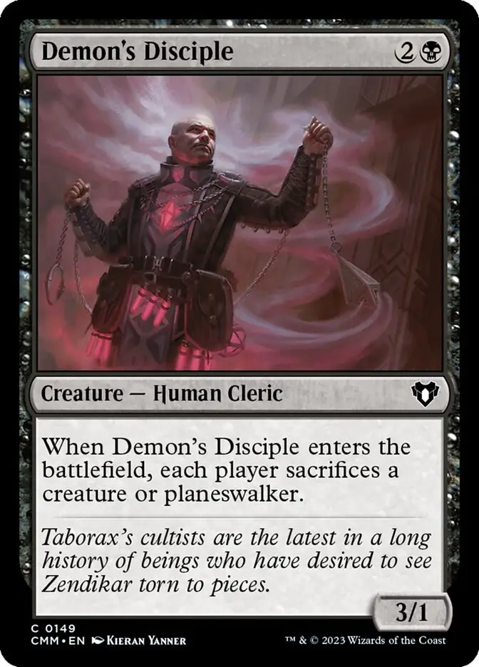 Demon s Disciple (Commander Masters)