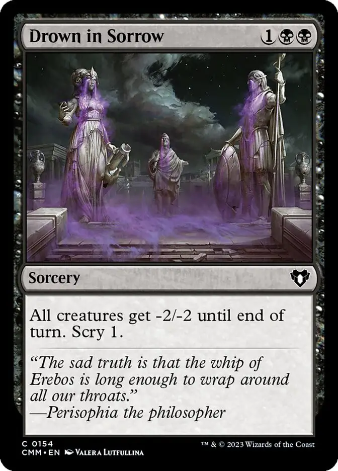 Drown in Sorrow (Commander Masters)