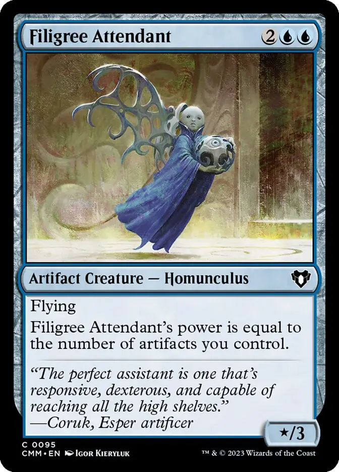 Filigree Attendant (Commander Masters)