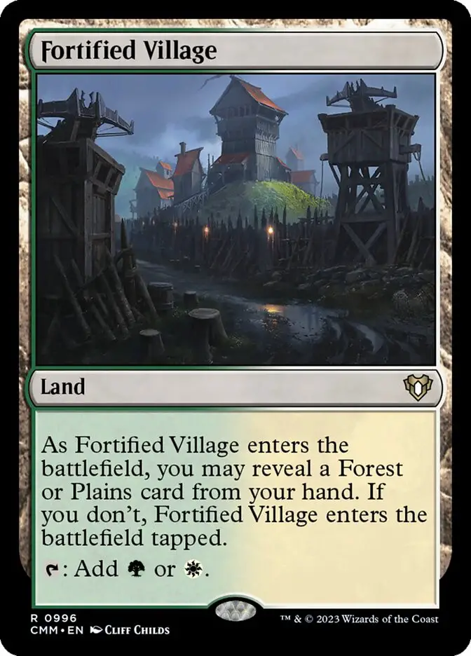 Fortified Village (Commander Masters)