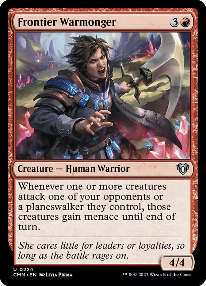 Frontier Warmonger (Commander Masters)