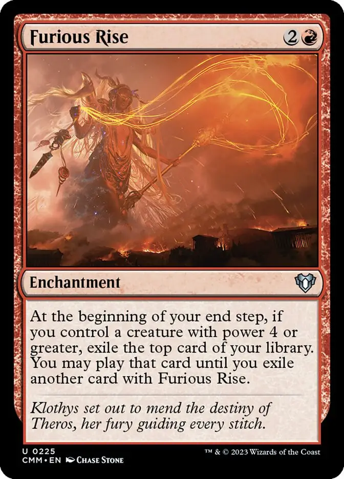 Furious Rise (Commander Masters)