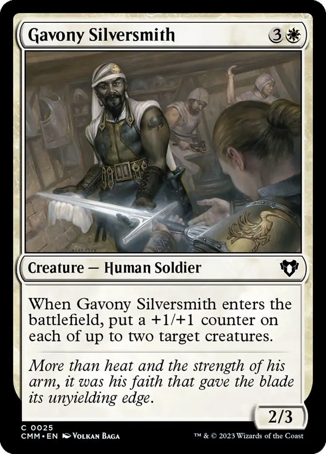 Gavony Silversmith (Commander Masters)