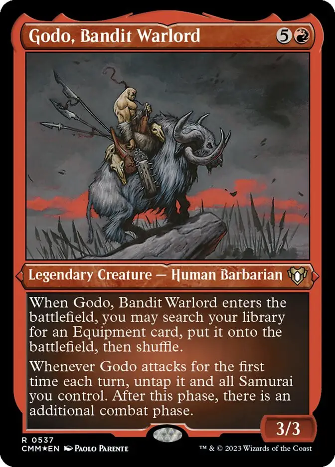 Godo  Bandit Warlord (Commander Masters)