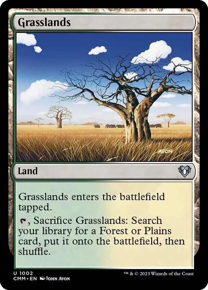 Grasslands (Commander Masters)