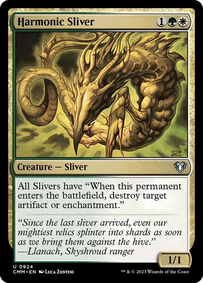 Harmonic Sliver (Commander Masters)