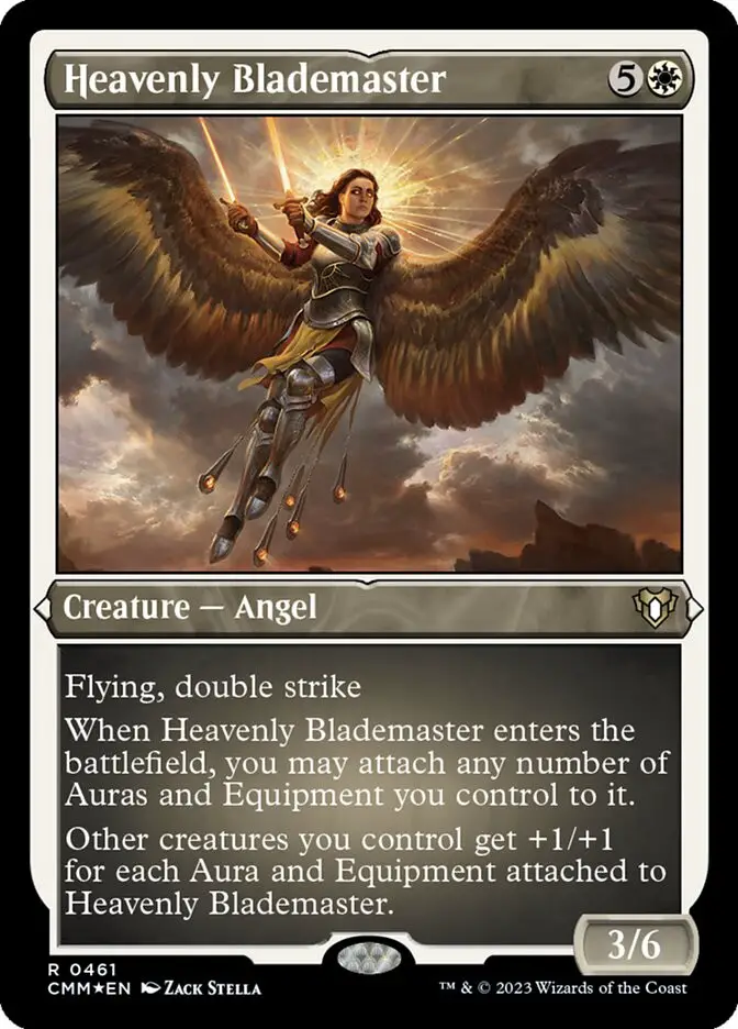 Heavenly Blademaster (Commander Masters)