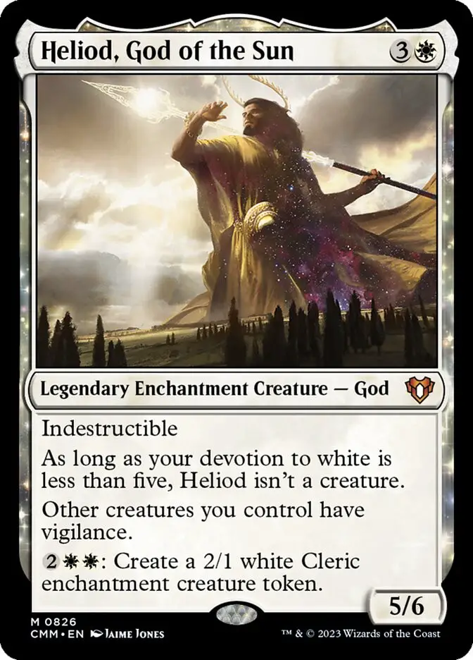 Heliod  God of the Sun (Commander Masters)