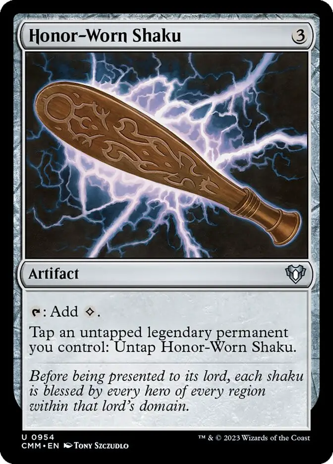 Honor Worn Shaku (Commander Masters)