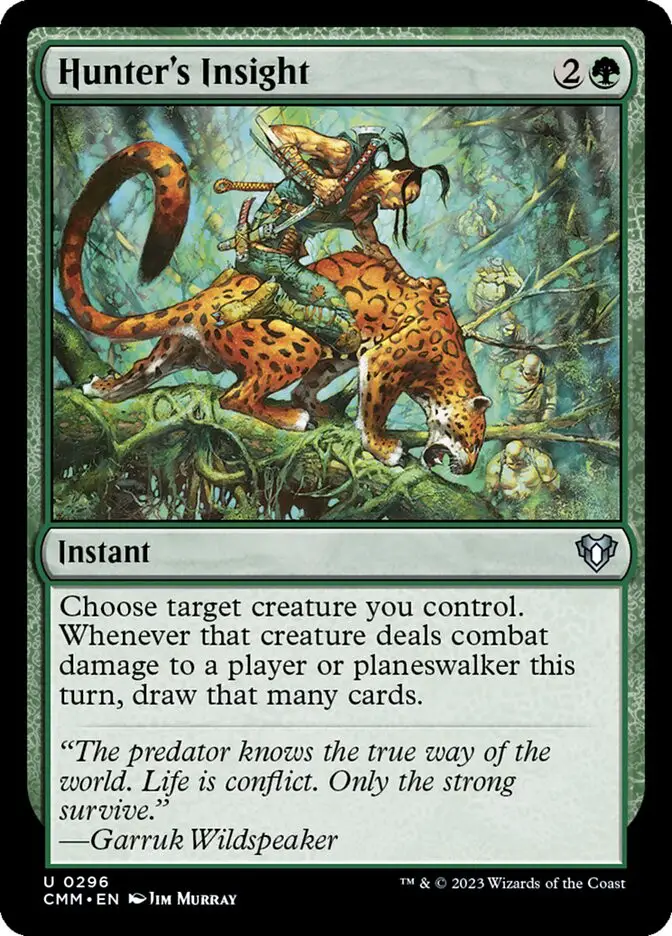 Hunter s Insight (Commander Masters)