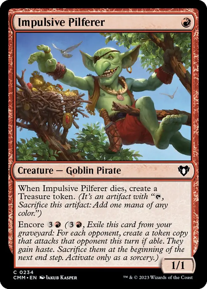 Impulsive Pilferer (Commander Masters)