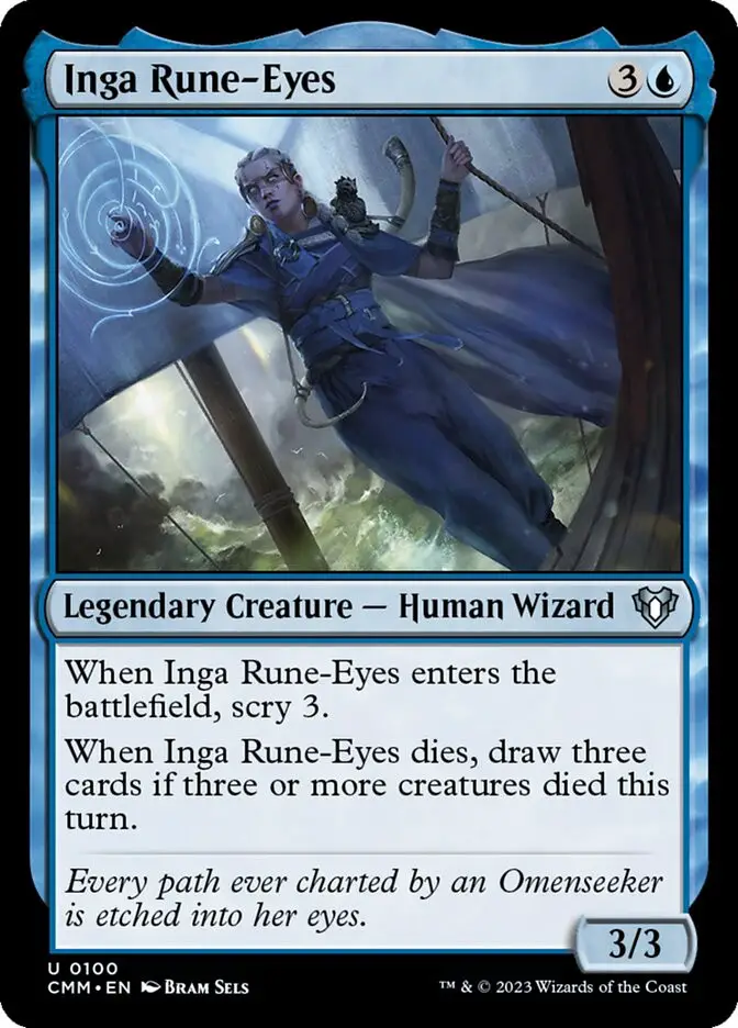 Inga Rune Eyes (Commander Masters)