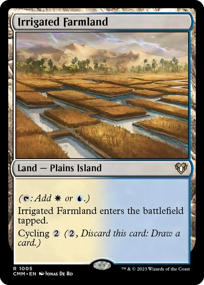 Irrigated Farmland (Commander Masters)