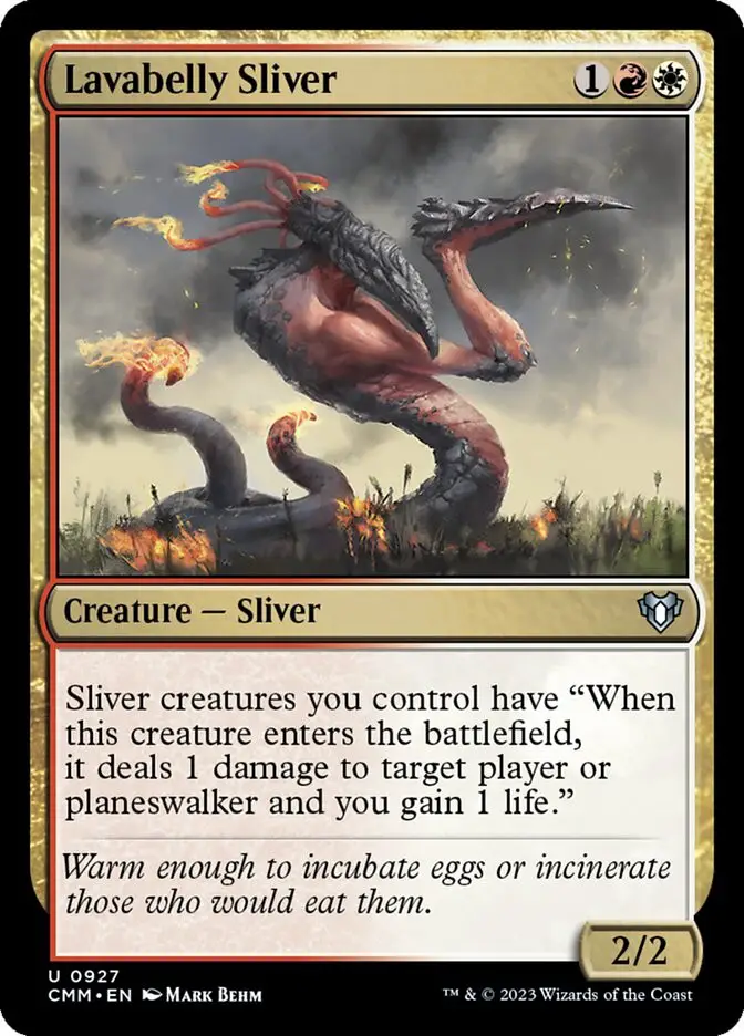 Lavabelly Sliver (Commander Masters)
