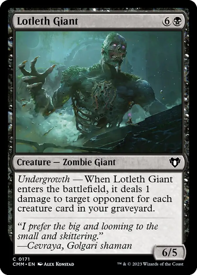 Lotleth Giant (Commander Masters)