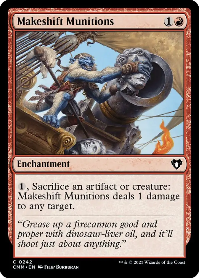 Makeshift Munitions (Commander Masters)
