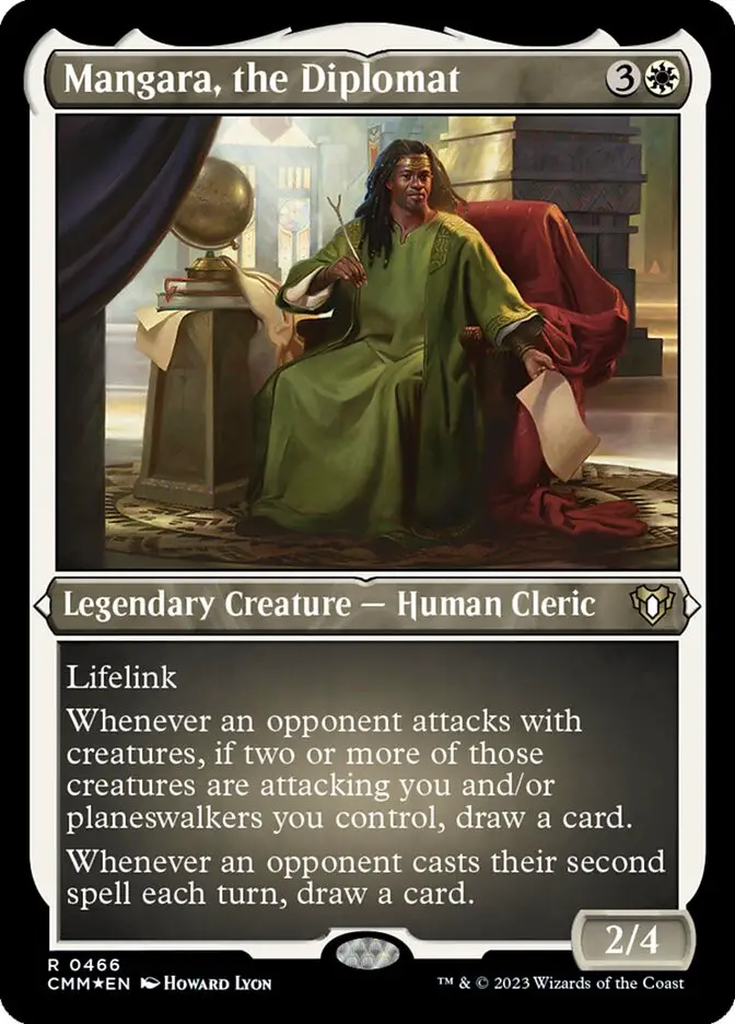 Mangara  the Diplomat (Commander Masters)