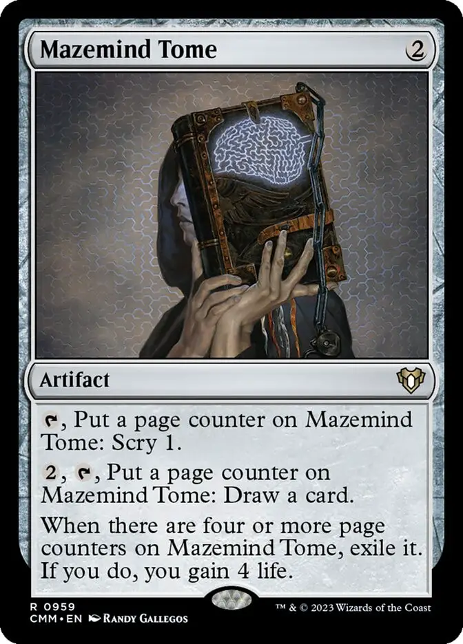 Mazemind Tome (Commander Masters)