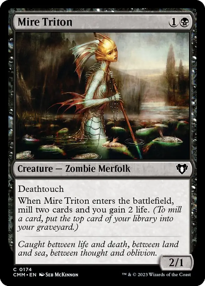 Mire Triton (Commander Masters)