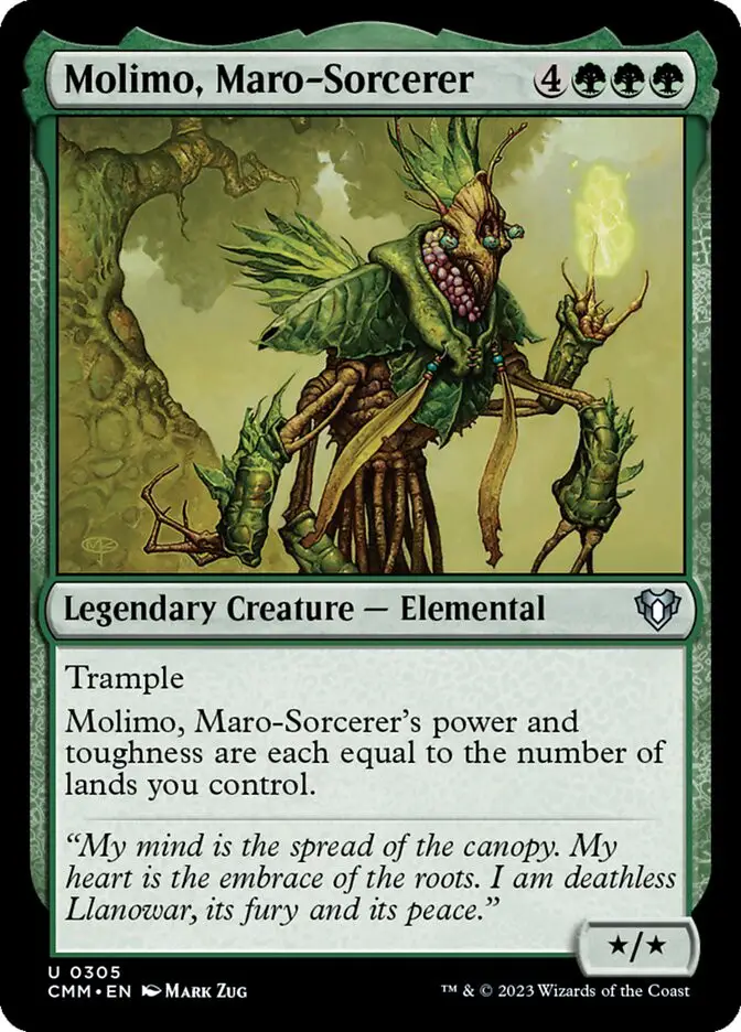 Molimo  Maro Sorcerer (Commander Masters)