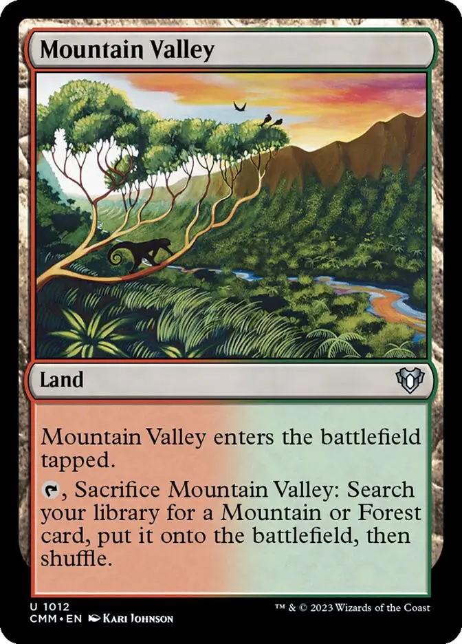 Mountain Valley (Commander Masters)