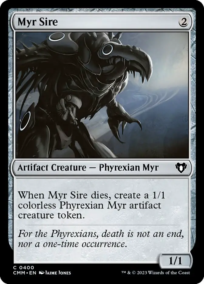Myr Sire (Commander Masters)
