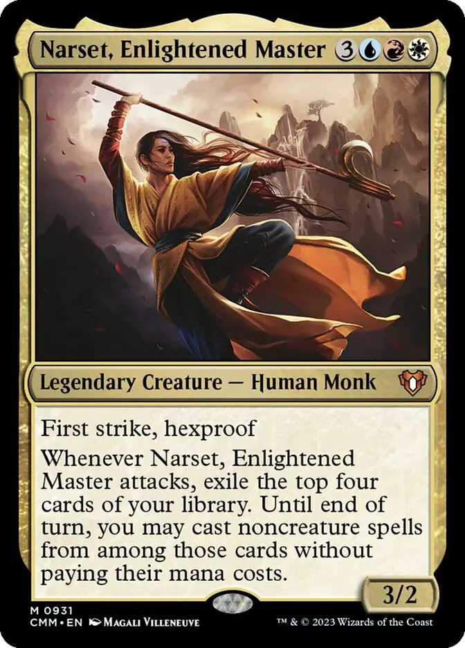 Narset  Enlightened Master (Commander Masters)