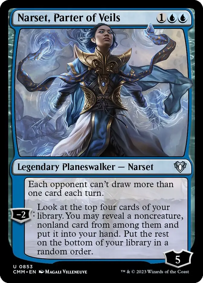 Narset  Parter of Veils (Commander Masters)
