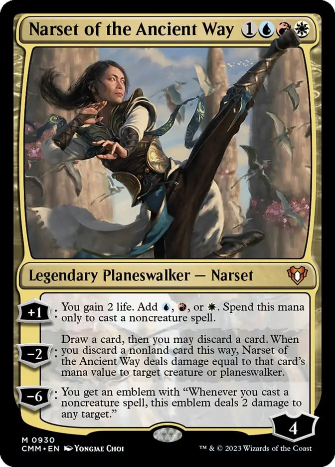 Narset of the Ancient Way (Commander Masters)